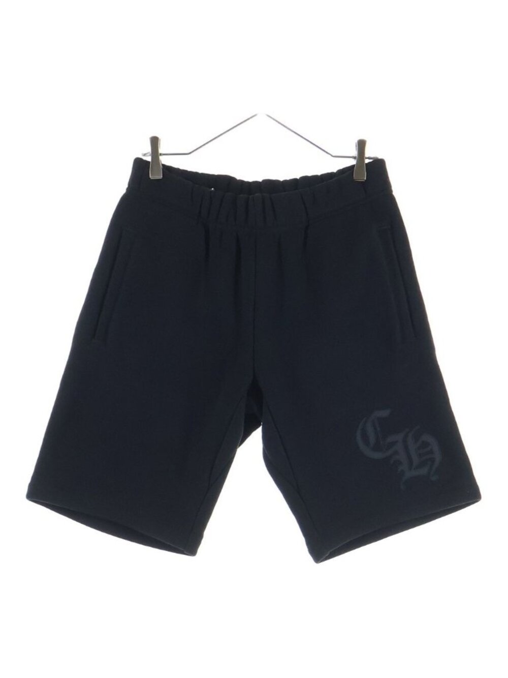 Chrome Hearts CH Logo Embroidery Sweat Shorts Black